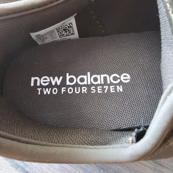 New Balance 247 MRL247NO Olive Perforated Leather Sneakers US 9 Running Fixable - Picture 3 of 8